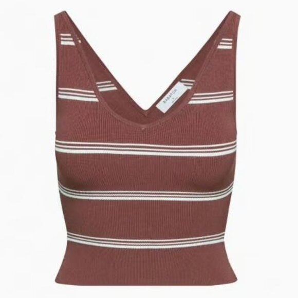 NWT Aritzia Babaton Sculpt Knit Double V - Picture 1 of 4